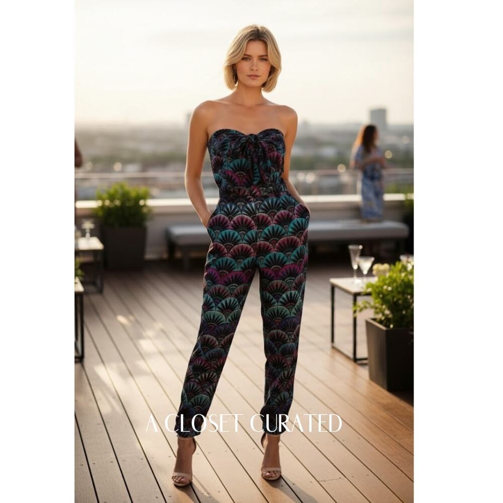 Emporio Armani Strapless Jumpsuit XS